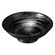 アースモス 早瀬漆黒8.0盛鉢 tri-316466409 1セット(5個入)（直送品）