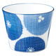 アースモス 古青藍藍花 蕎麦猪口 tri-316467319 1セット(5個入)（直送品）