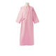 住商モンブラン 患者衣 浴衣式 （男女兼用 8分袖） ピンク S 59-445（わけあり品）