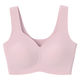 無印良品 レディース 婦人 ひびきにくいハーフトップブラジャー 婦人Ｌ ライトピンク 良品計画