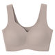 無印良品 レディース 婦人 ひびきにくいハーフトップブラジャー 婦人Ｌ モカブラウン 良品計画