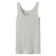 無印良品 レディース 婦人 リブ編みタンクトップ 婦人Ｌ グレー 良品計画