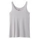 無印良品 レディース 婦人 シルクタンクトップ 婦人Ｓ グレー 良品計画