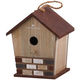 アビテ 巣箱 メゾレイユ バードハウス 木製 ナチュラル 411386 1個（直送品）