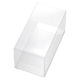 シモジマ HEIKO（ヘイコー） PVC クリスタルボックス 57×57×114 無地 006850105 1袋（10枚入）