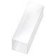 シモジマ HEIKO（ヘイコー） PVC クリスタルボックス 40×40×125 無地 006850102 1袋（10枚入）