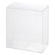 シモジマ HEIKO（ヘイコー） PVC クリスタルボックス 105×52×117 無地 006850002 1袋（10枚入）