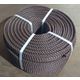 ポリエチレンロープ(3打ち)　10ｍｍΦ×200m　こげ茶 PE-10X200-DBRN 1巻(200m) まつうら工業（直送品）