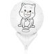 ぬりえバルーン　いぬ　1セット(10本入) 0701013142　宝興産（直送品）