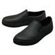 ケイワーク MS-05 PVCスリッポンシューズ ブラック M MS-05-BK-M 1足（直送品）