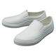 ケイワーク MS-05 PVCスリッポンシューズ ホワイト LL MS-05-WT-LL 1足（直送品）