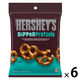 チョコレート菓子 ハーシー　ディップドプレッツェル　ミルクチョコ　120g 1セット（1個×6）