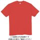 アイトス Tシャツ(男女兼用) レッド 3L MT180-004-3L 1着 144-2867（直送品）
