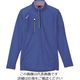 アイトス 長袖ハーフZIPシャツ(男女兼用) ロイヤルブルー SS 10606-006-SS 1着 144-7522（直送品）