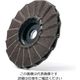 MURAKO ディスクペーパー “三面ディスク アランダム 外径100Φ 15穴 100# SD10015A-100 1セット(5個)（直送品）