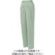 アイトス レディースシャーリングパンツ(2タック) グリーン 5L 5323-015-5L 1着 137-6158（直送品）