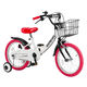 送料無料 GRAPHIS (グラフィス) 子供用自転車 16インチ GR-16-16WHRD（直送品）