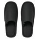 無印良品 洗える左右のないスリッパ Ｍ ２３．５～２５ｃｍ用 黒 良品計画