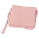 FLOWERミラー付きポーチ ピンク LAKOLE/ラコレ