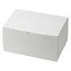 スリムエコケーキ箱 15×21 6～7個用 ホワイト 1袋（50枚入）