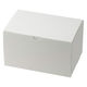 スリムエコケーキ箱 12×18 4～5個用 ホワイト 1箱（200枚：50枚入×4袋）