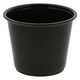 PPカップ 5.5オンス 浅型 口径74mm ブラック 1箱（3000個：50個入×60袋）