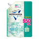 マウスウォッシュ 洗口液 口臭 モンダミン クリアミント つめかえ 950mL 1個 低刺激タイプ 口臭対策 アース製薬