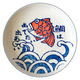 美濃陶苑 陶磁器 絵手紙鯛LB型80皿 19-36-2 1セット(5個入)（直送品）