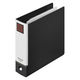 キングジム ミニリングファイル ブラック 3穴バインダー MN637ーBK 1冊