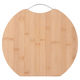 不二貿易 まな板 32cm D型 竹製 持ち手付き バンブーカッティングボード 460224 1個（直送品）