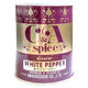 甘利香辛食品 CA ホワイトペッパー 200g 1014 1缶（直送品）