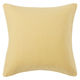 無印良品 綿シンカーパイルクッションカバー ４３×４３ｃｍ用 ライトマスタード 良品計画