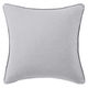 無印良品 綿シンカーパイルクッションカバー ４３×４３ｃｍ用 グレー 良品計画