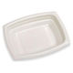 デンカポリマー 惣菜容器 夢デリLS10 白 00788662 1ケース(1200個(50個×24))（直送品）