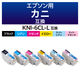 カラークリエーション エプソン（EPSON）用 互換インク CC-EKNIL-6PK 6色 KNI-6CL-L互換 カニ 1個（直送品）