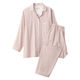 無印良品 レディース 婦人 脇に縫い目のない 二重ガーゼ長袖パジャマ 婦人ＸＬ ライトピンク 良品計画