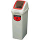 山崎産業 リサイクルトラッシュECOー35 本体+フタセット(可燃用)レッド 1台(本体フタセット)