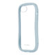 iPhone 16e 耐傷・耐衝撃ハイブリッドケース ライトブルー TPU レンズ保護 ストラップホール付（直送品）