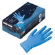 【使いきり手袋】 宇都宮製作 シンガー ニトリルFAB ブルー L NBR0453PFーBB 1セット（1箱(100枚)×5）