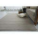 スミノエ コンシェルジュ LONGFORD 防炎 ラグ ロングフォード LGF2 3000×3500mm ライトグレー 1枚（直送品）