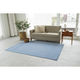 スミノエ コンシェルジュ WOOL REX 防炎 ラグ ウールレックス WR32 3000×3500mm マリンブルー 1枚（直送品）