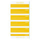 コクヨ フォルダーラベル 黄 50片入り 長さ85mm L-85Y 1袋