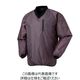 クロダルマ 中綿入防寒Vヤッケ ワイン LL 54236-71-LL 1セット(2枚)（直送品）