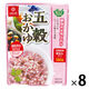 はくばく　五穀お粥　国産原料100%使用　＜暮らしのおかゆ＞　180g　8個　包装米飯　レトルトパウチ