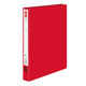 コクヨ リングファイル ER 丸型2穴 A4タテ 背幅39mm 赤　レッド フ-UR430NR 1箱（20冊入）