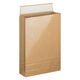 「現場のチカラ」 スーパーバッグ 宅配袋（紙製） フィルム貼り 茶 特小（60サイズ対応） 封かんシール付 1パック（100枚入）  オリジナル