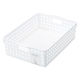 【収納ボックス】 イノマタ化学 ストックバスケットB5 ホワイト 4573 1個