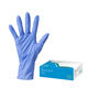 川西工業 ニトリル使いきり手袋 ブルー SS #2060 1箱(250枚入)