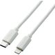 ライトニングケーブル Type-C-Lightning 1m シルバー U2C-APCL10SV エレコム 1個