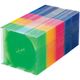 サンワサプライ Blu-ray・DVD・CDケース(スリムタイプ・50枚セット・5色ミックス) FCD-PU50MXN2 1個